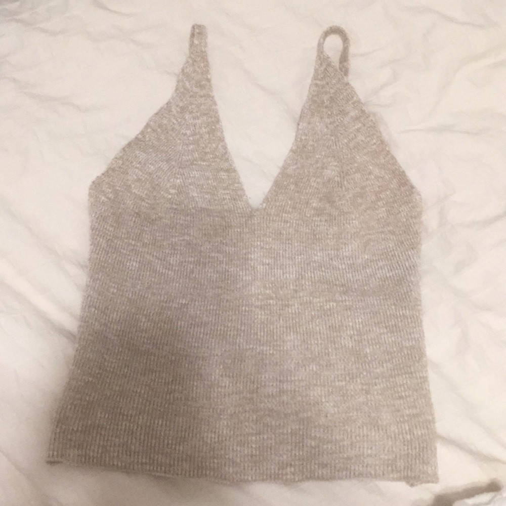 Beige tank top